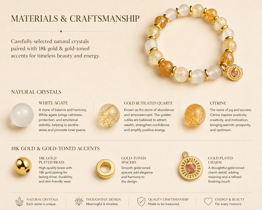 Pulsera de regalo de cristal Aurelia Radiance