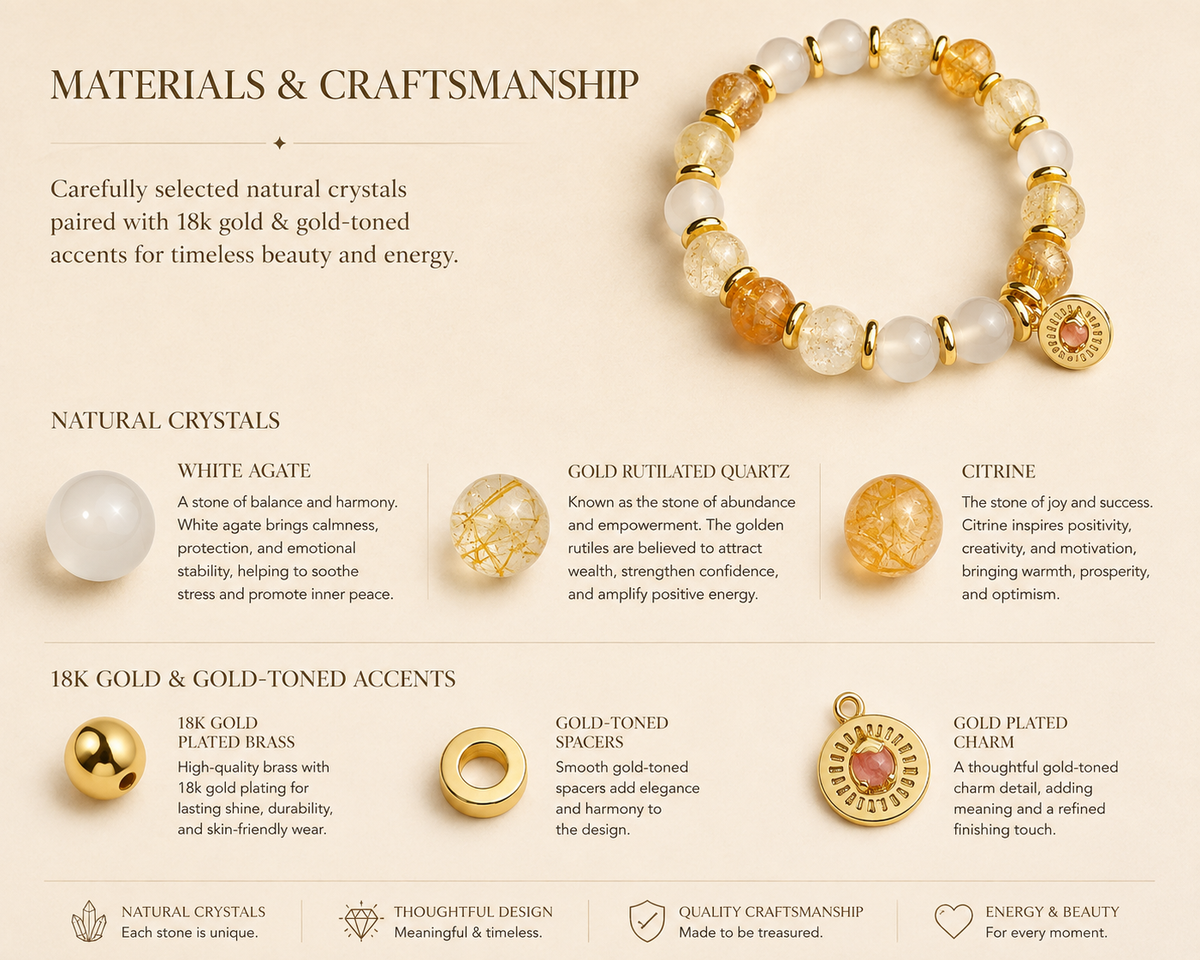 Pulsera de regalo de cristal Aurelia Radiance