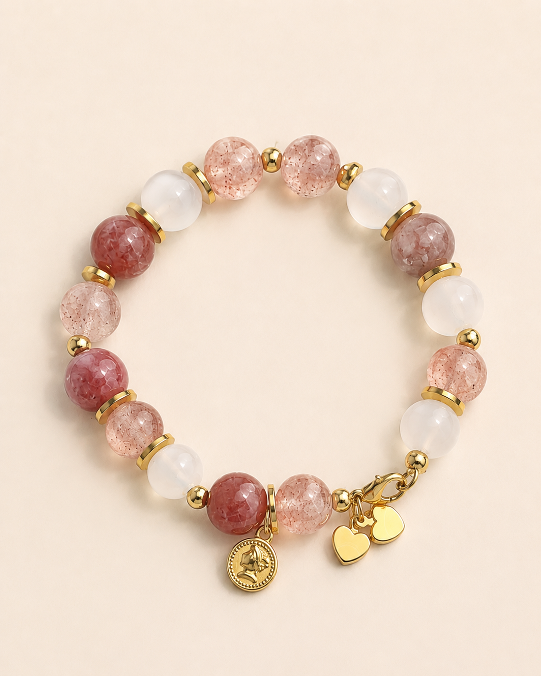 Amora Golden Keepsake Bracelet