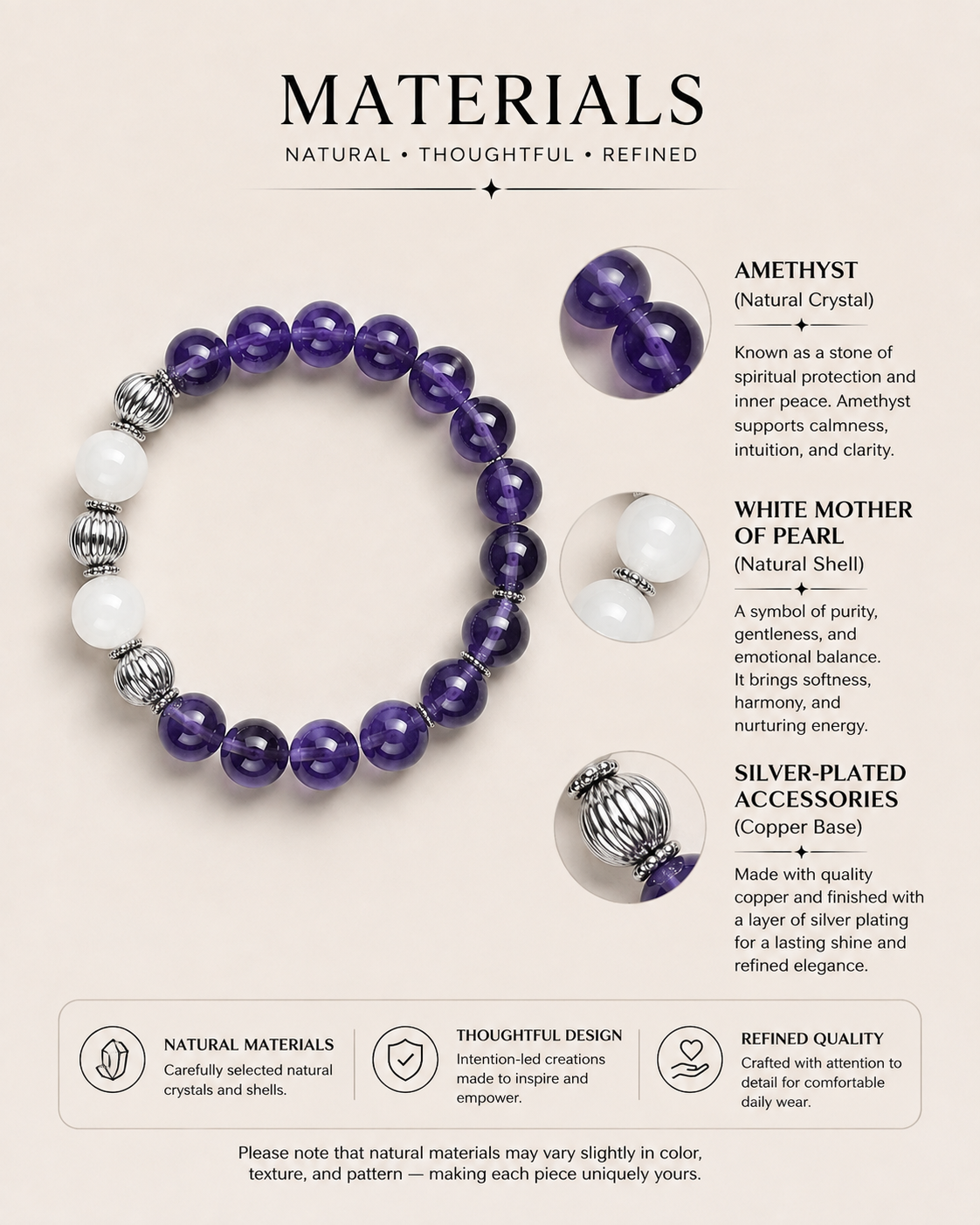 Pulsera Bendición Luna Azul Lunelle