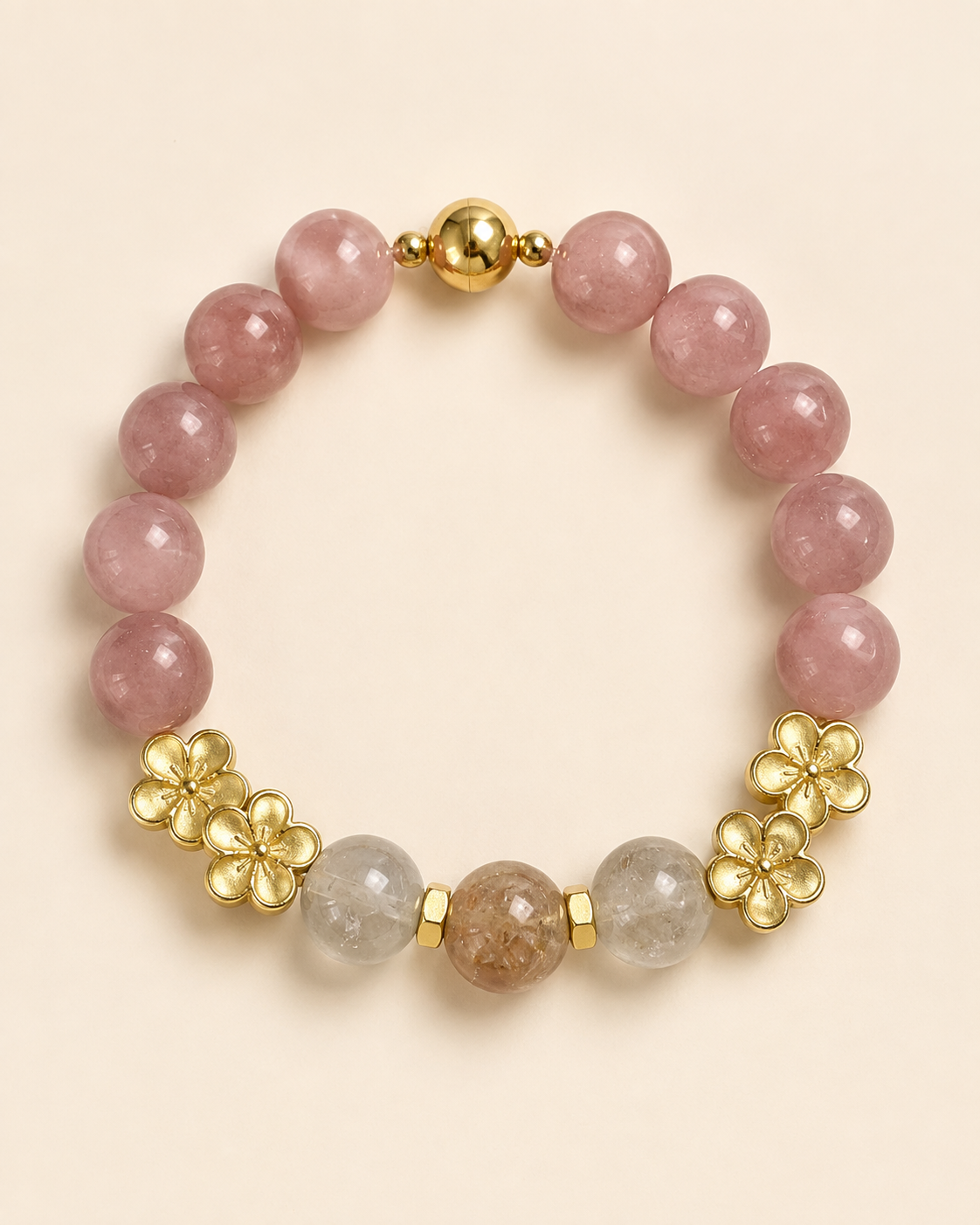 Pulsera Solara Luz Floreciente