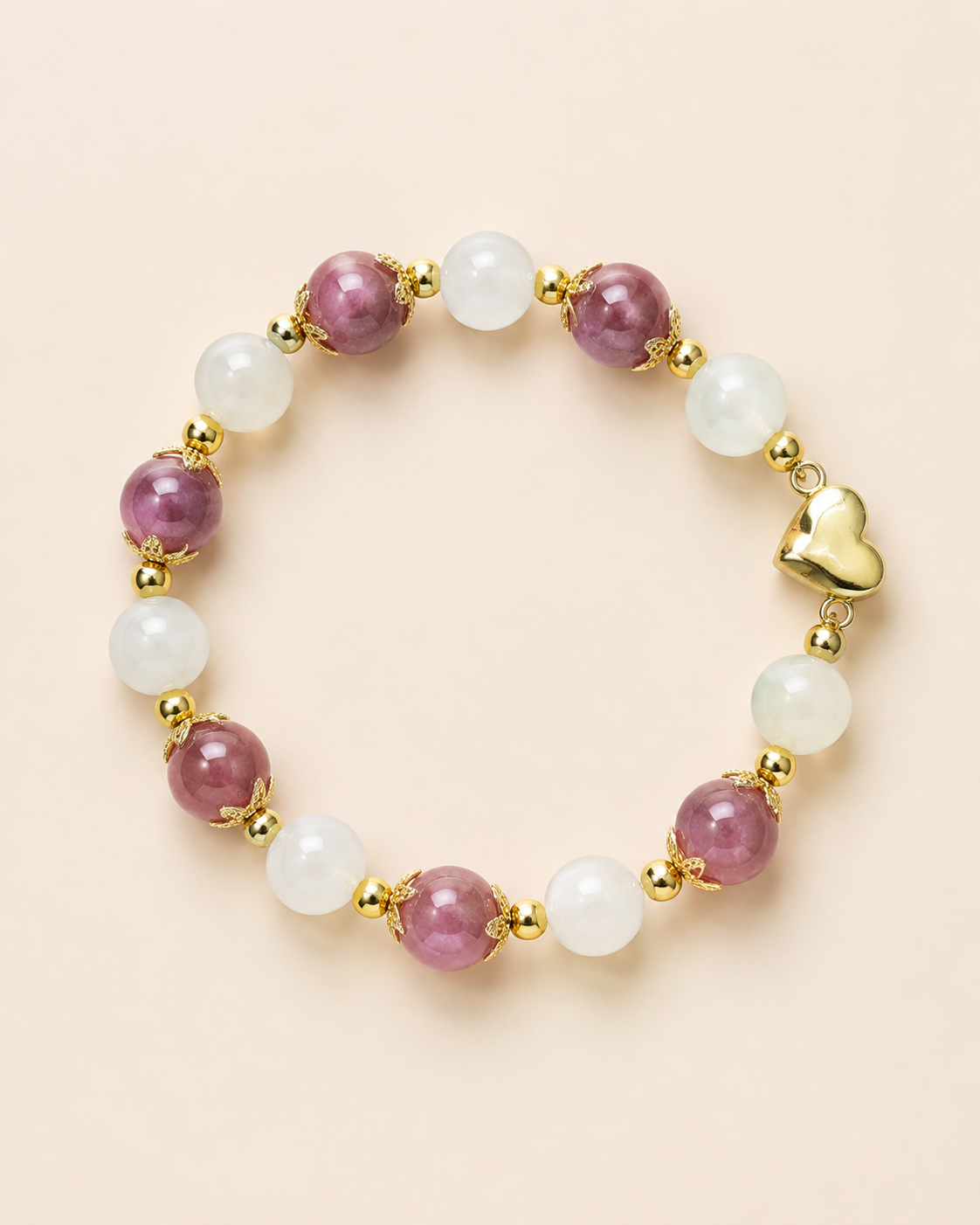 Pulsera Amora Corazón Luminoso