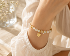 Pulsera Aurelia Golden Blossom