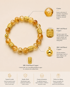 Pulsera Aurelia Golden Grace