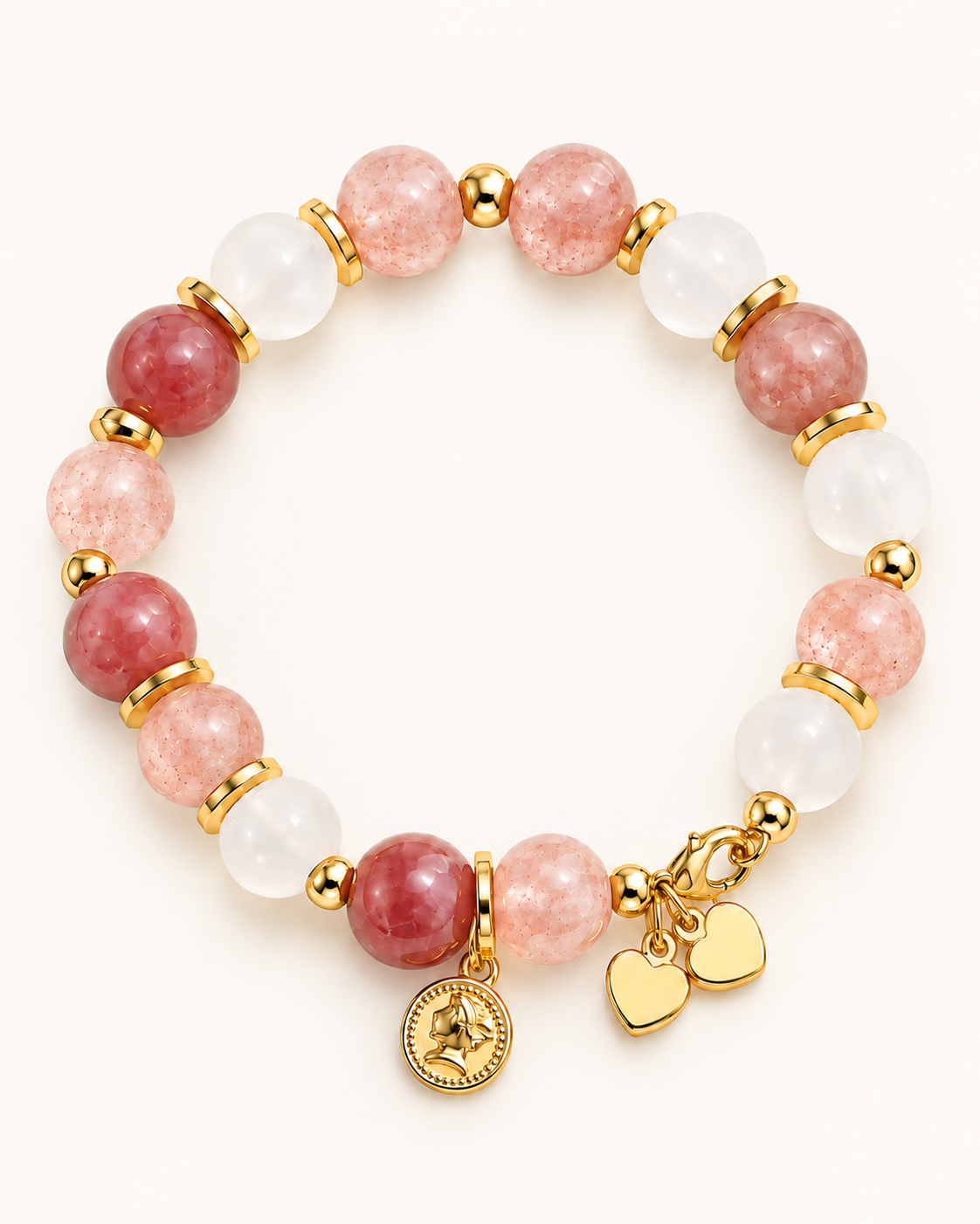 Amora Golden Keepsake Bracelet