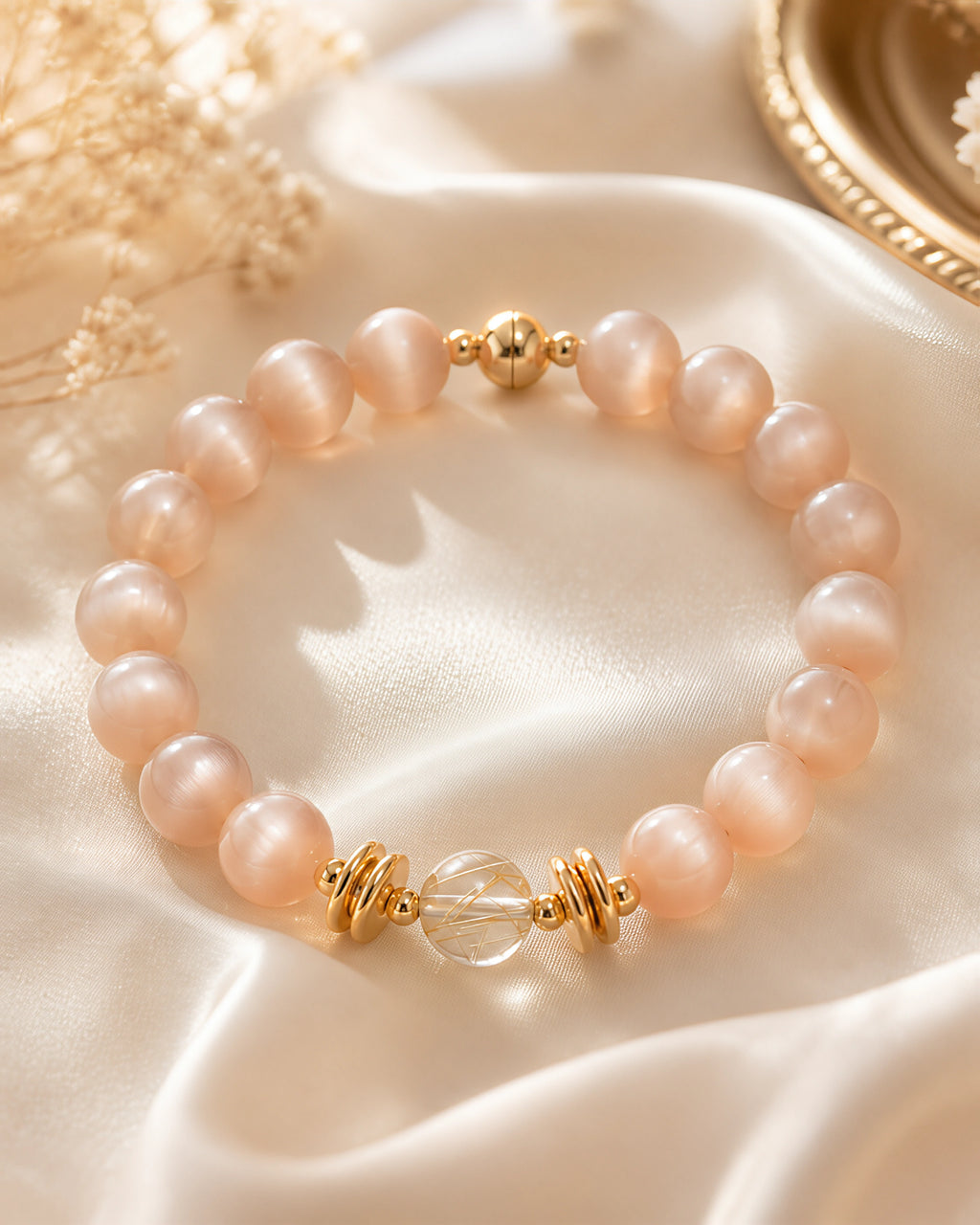 Solara Peach Radiance Bracelet