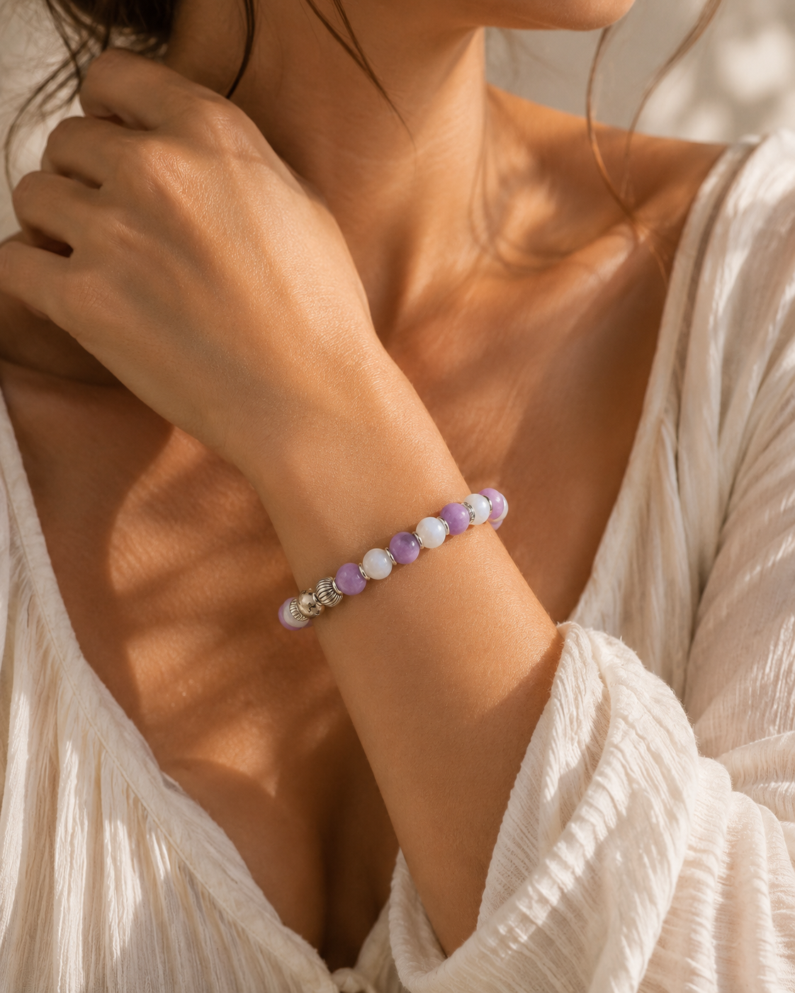Serena Bracelet Lumière Lunaire