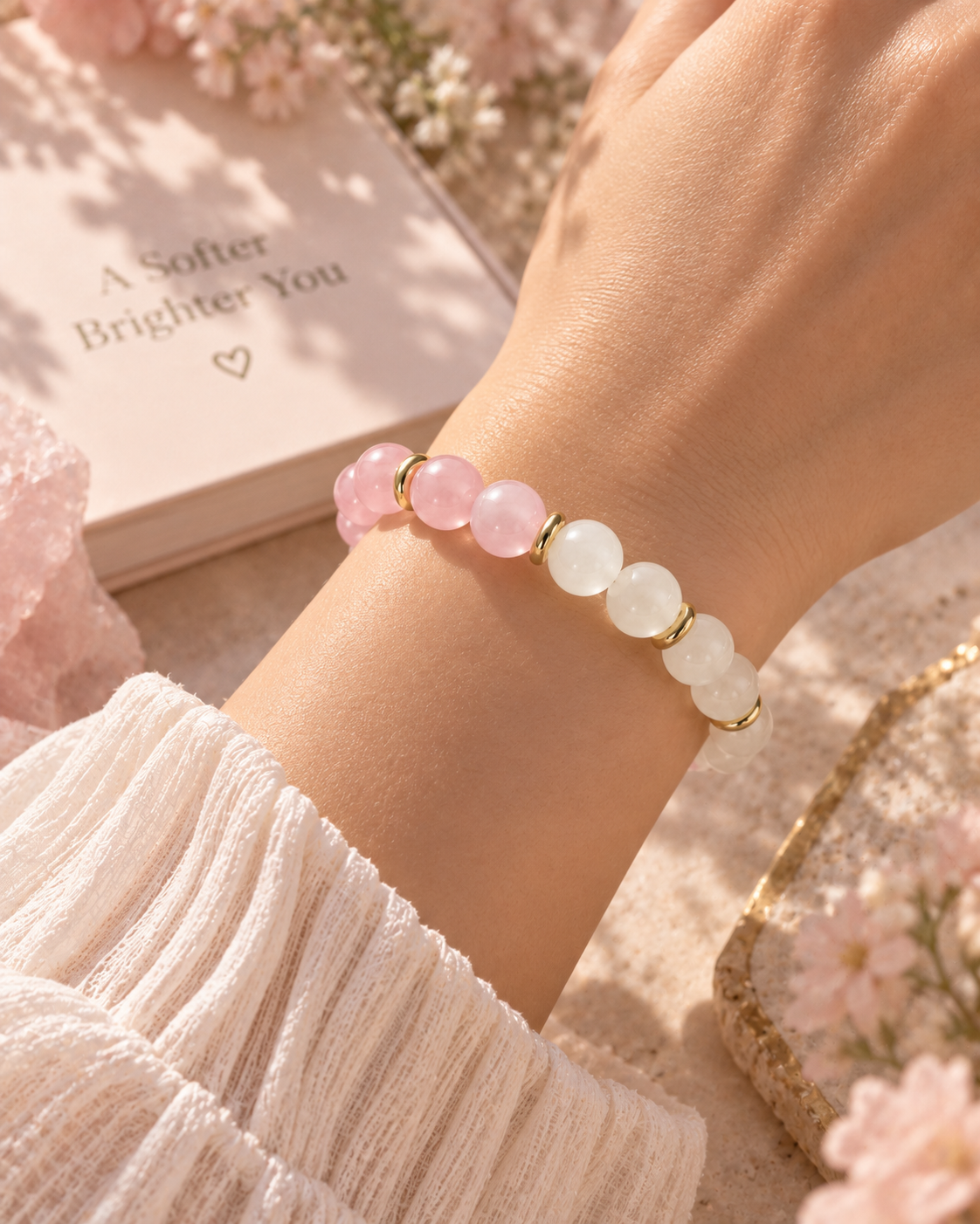 Bracelet Amora Blush Clair de Lune