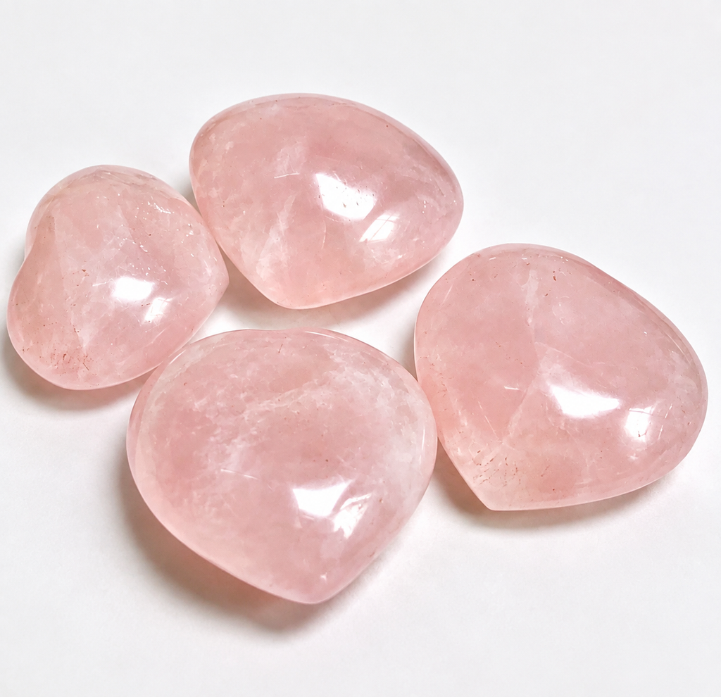 Rose Quartz Heart Crystal | A Symbol of Love & Self-Love