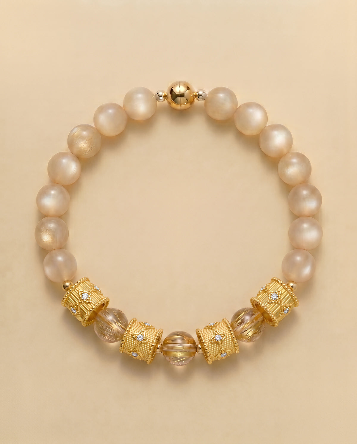 Aurelia Crownlight Natural Crystal Gift Bracelet