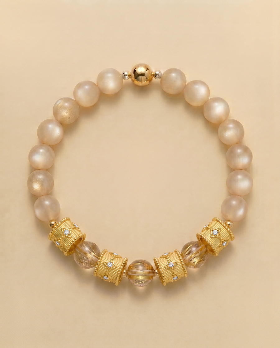 Aurelia Crownlight Natural Crystal Gift Bracelet