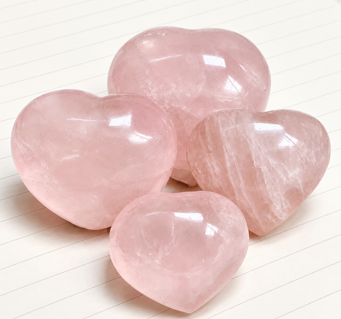 Rose Quartz Heart Crystal | A Symbol of Love & Self-Love