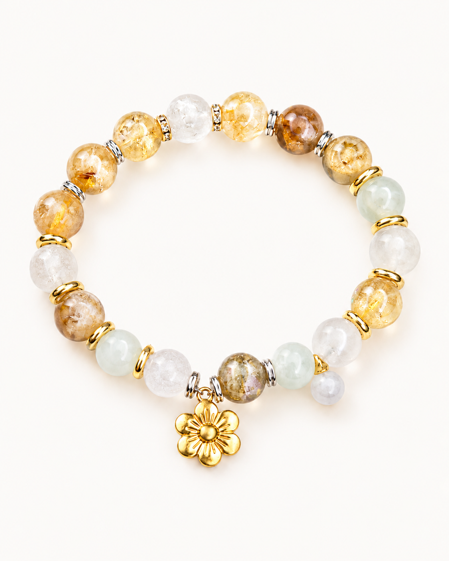 Aurelia Golden Blossom Bracelet
