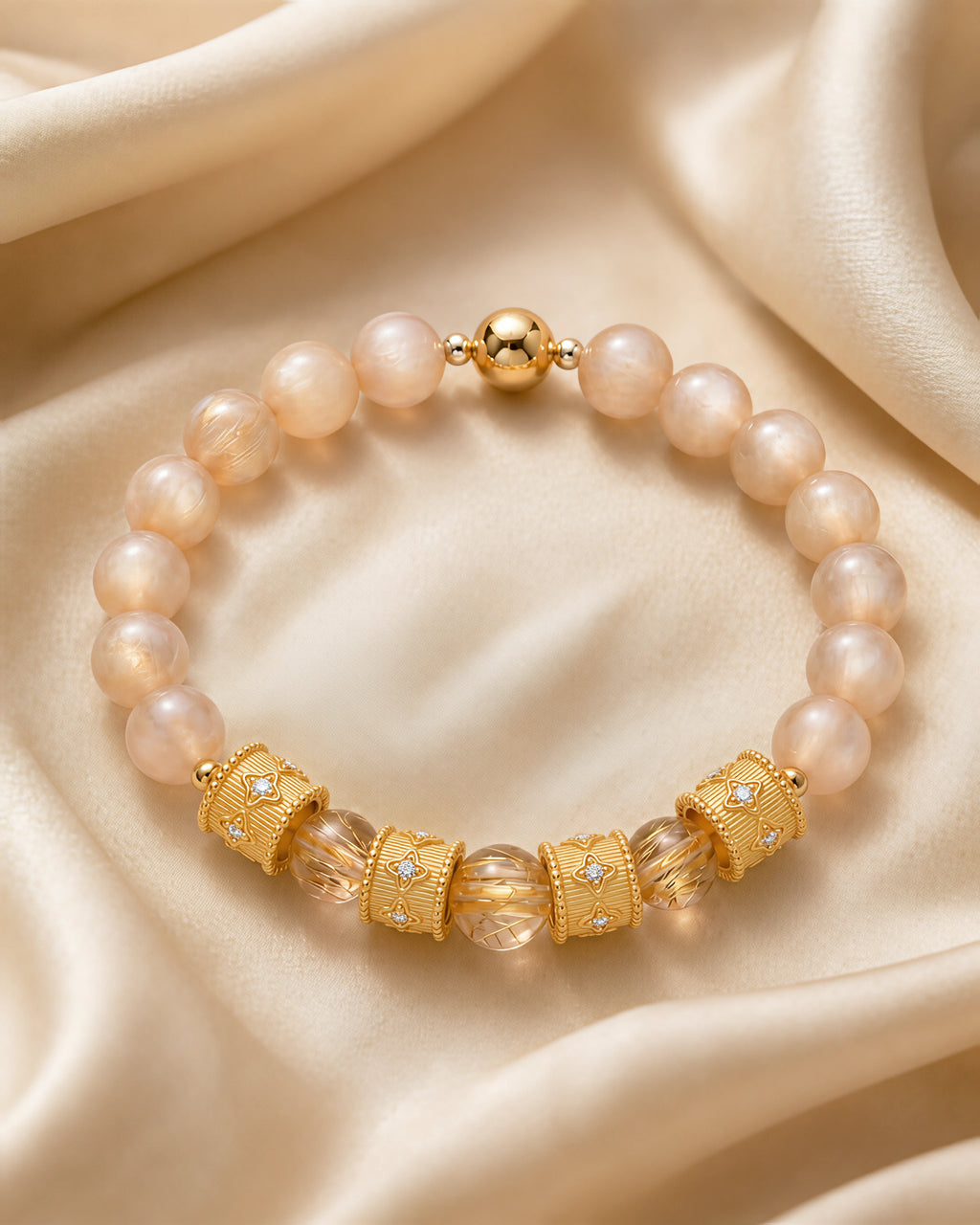 Aurelia Crownlight Natural Crystal Gift Bracelet