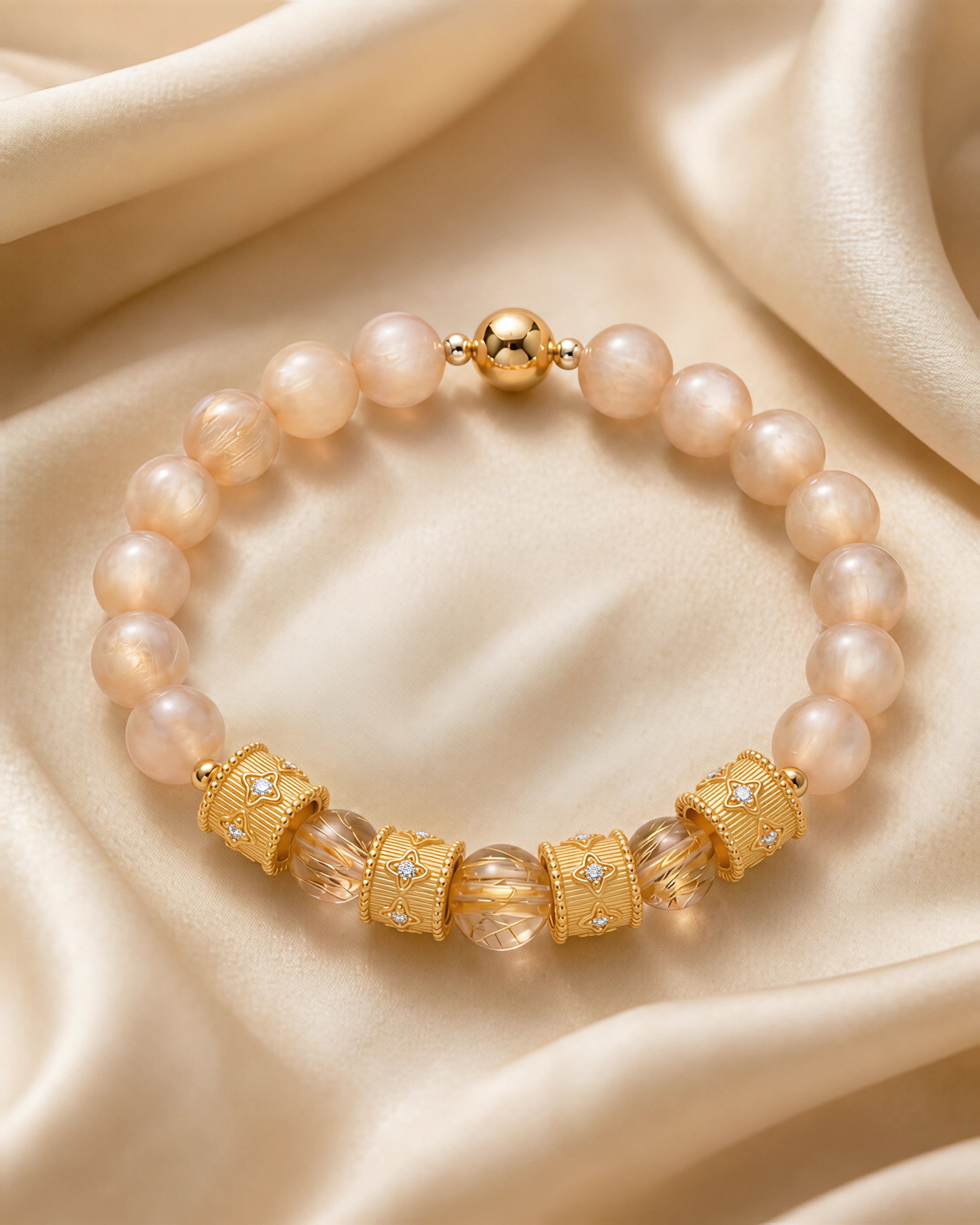 Aurelia Crownlight Natural Crystal Gift Bracelet