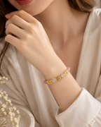Pulsera Solara Luz Floreciente