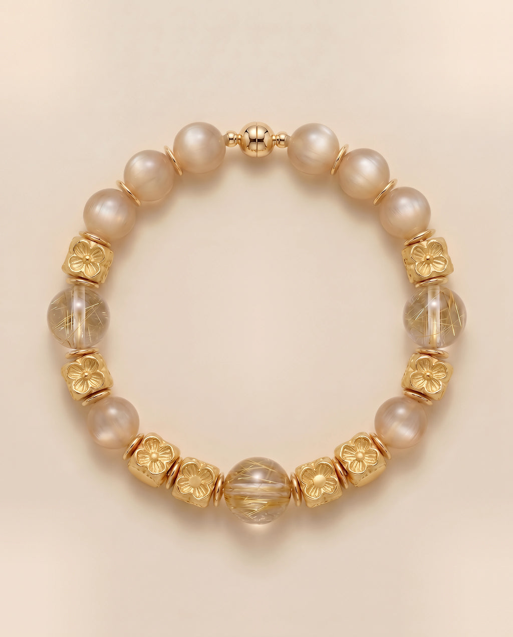 Solara Golden Bloom Bracelet