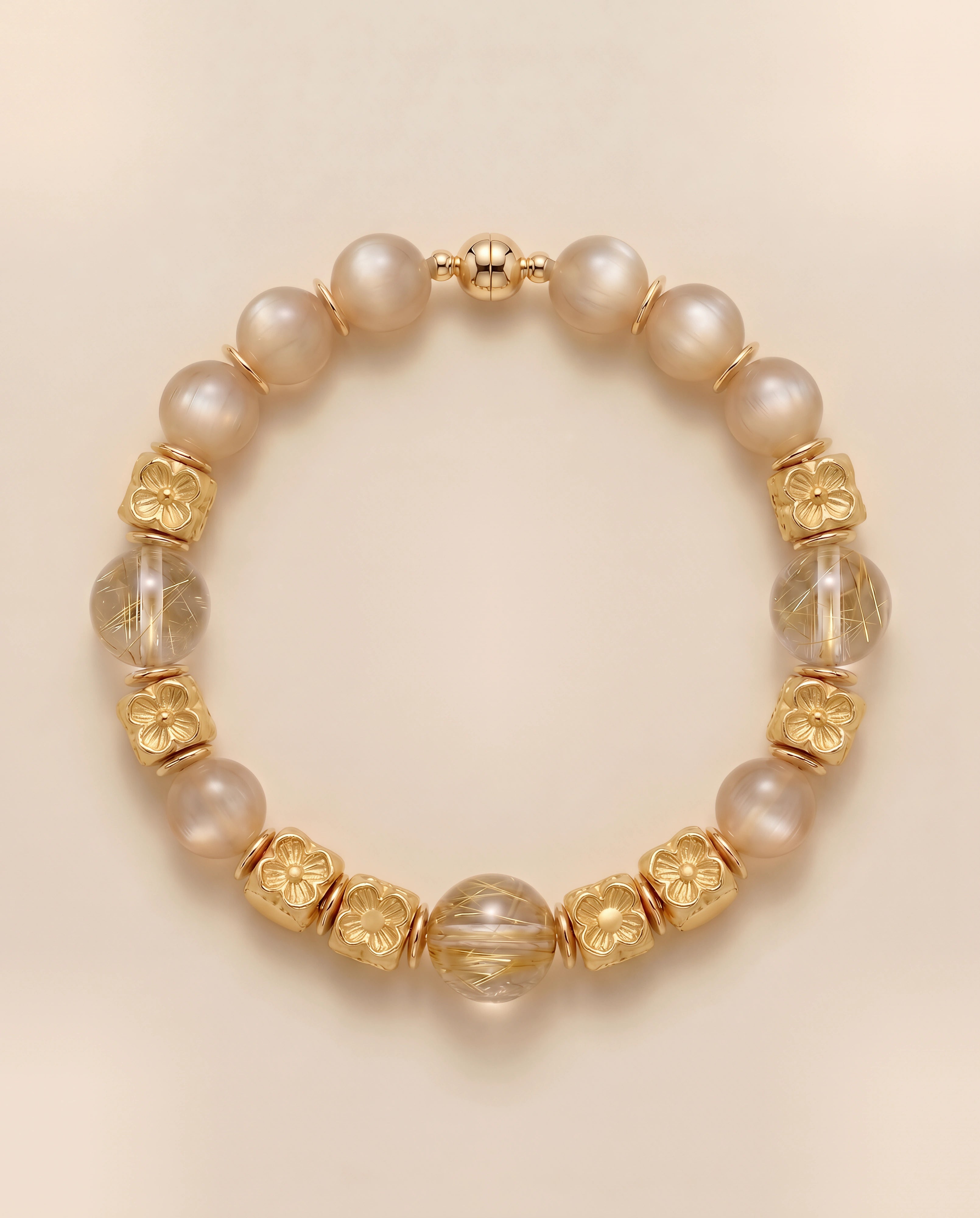 Solara Golden Bloom Bracelet