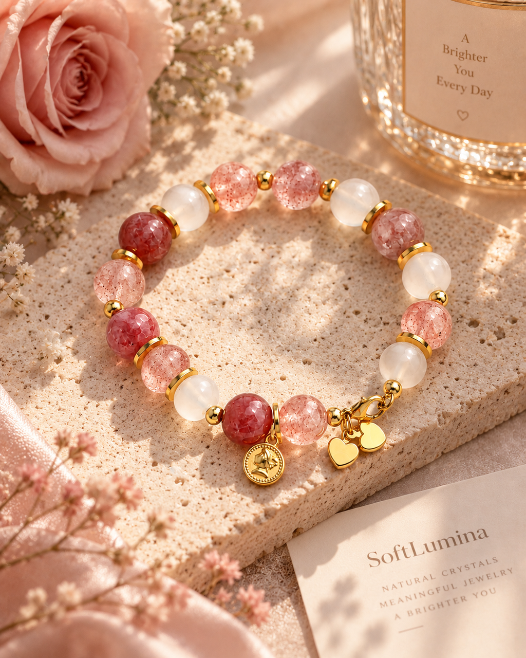 Pulsera de recuerdo Amora Golden