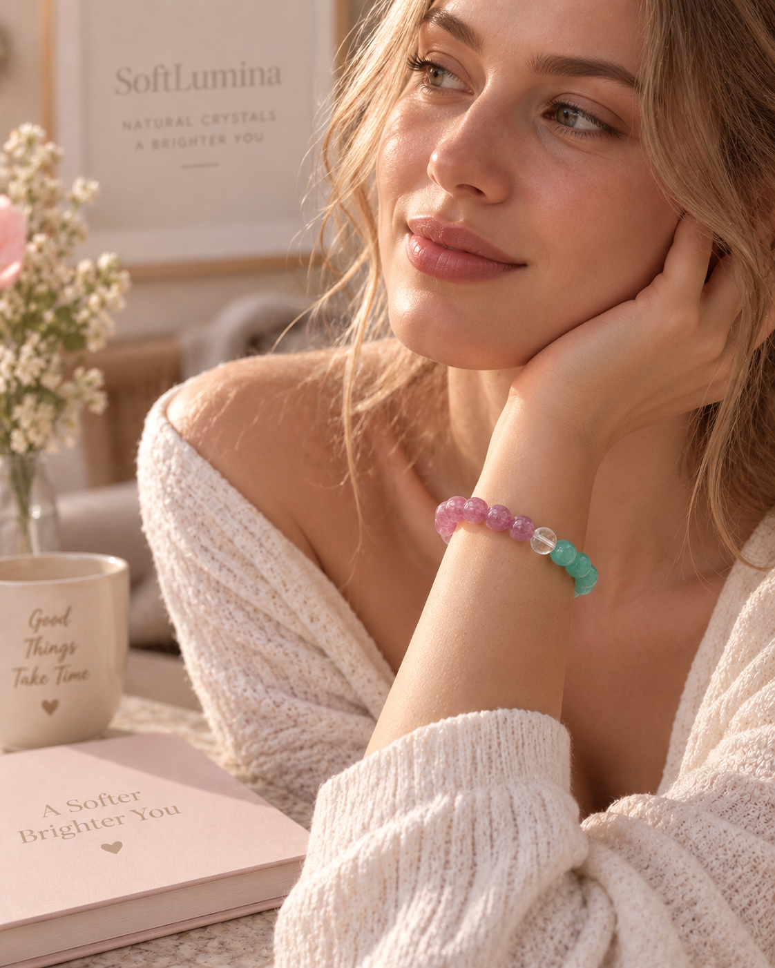 Pulsera Amora Brillo Suave