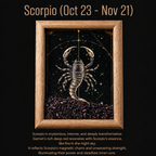 Zodiac Crystal Frame | Natural Crystal Specimen Collection
