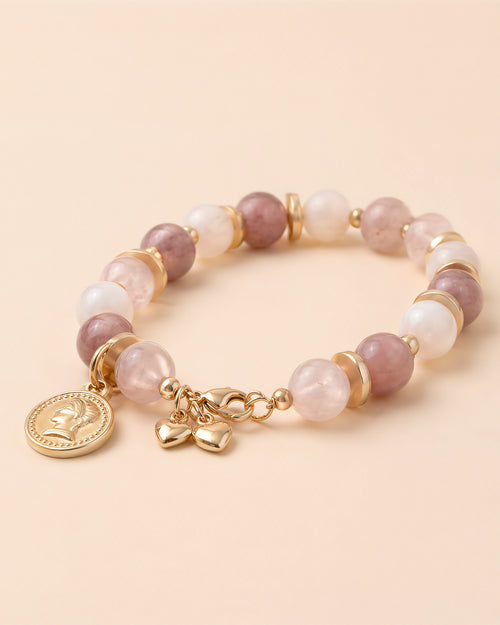 Amora Golden Keepsake Bracelet
