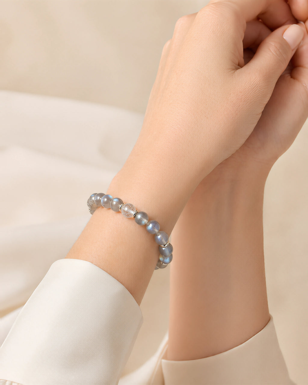 Lunelle Moonveil Natural Crystal Gift Bracelet