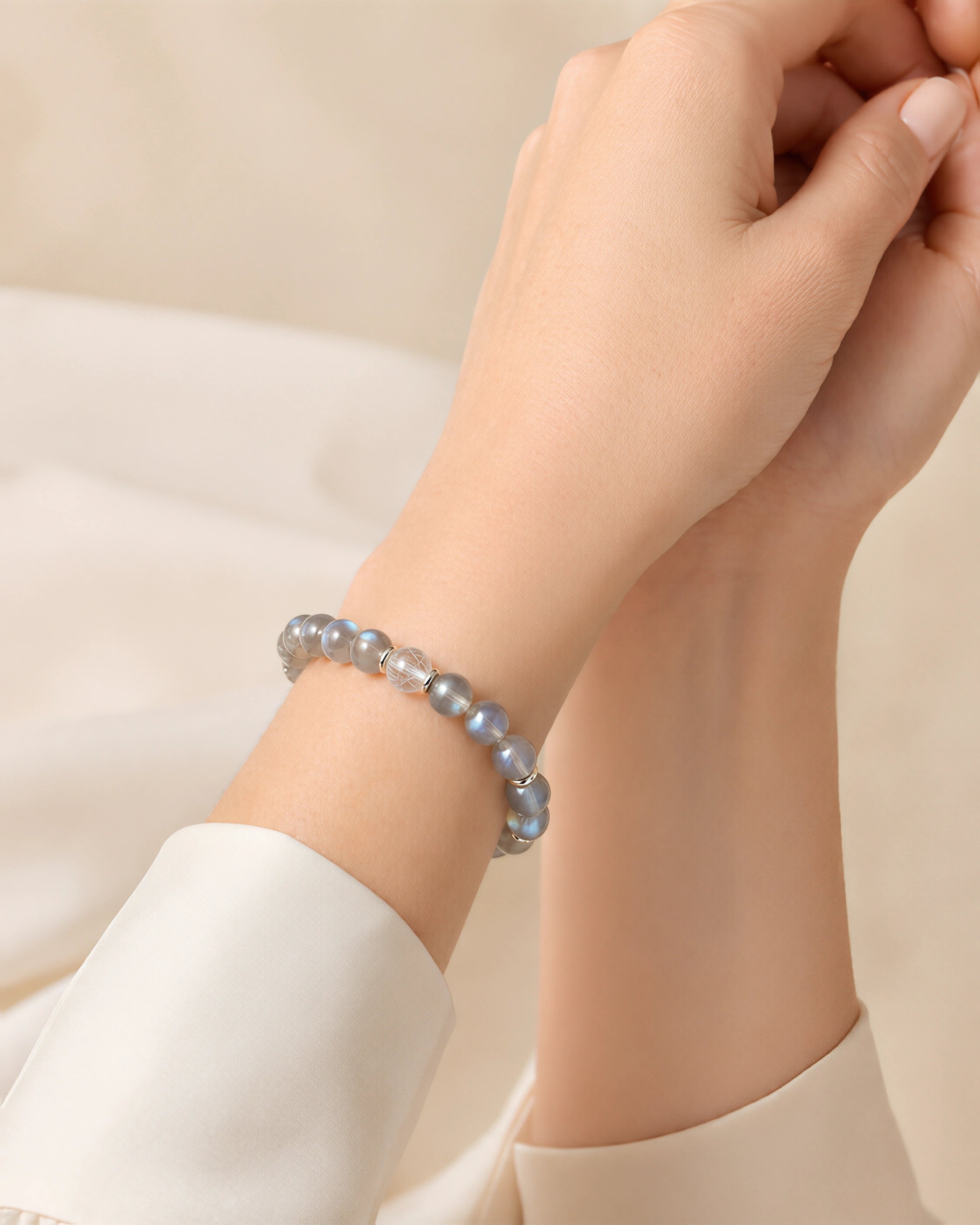 Lunelle Moonveil Natural Crystal Gift Bracelet