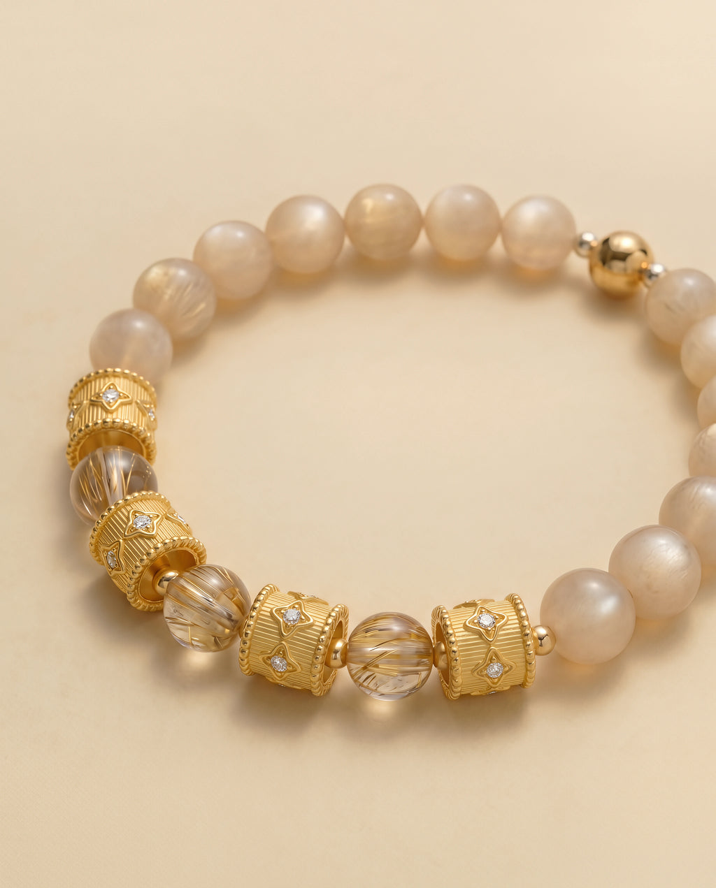 Aurelia Crownlight Natural Crystal Gift Bracelet