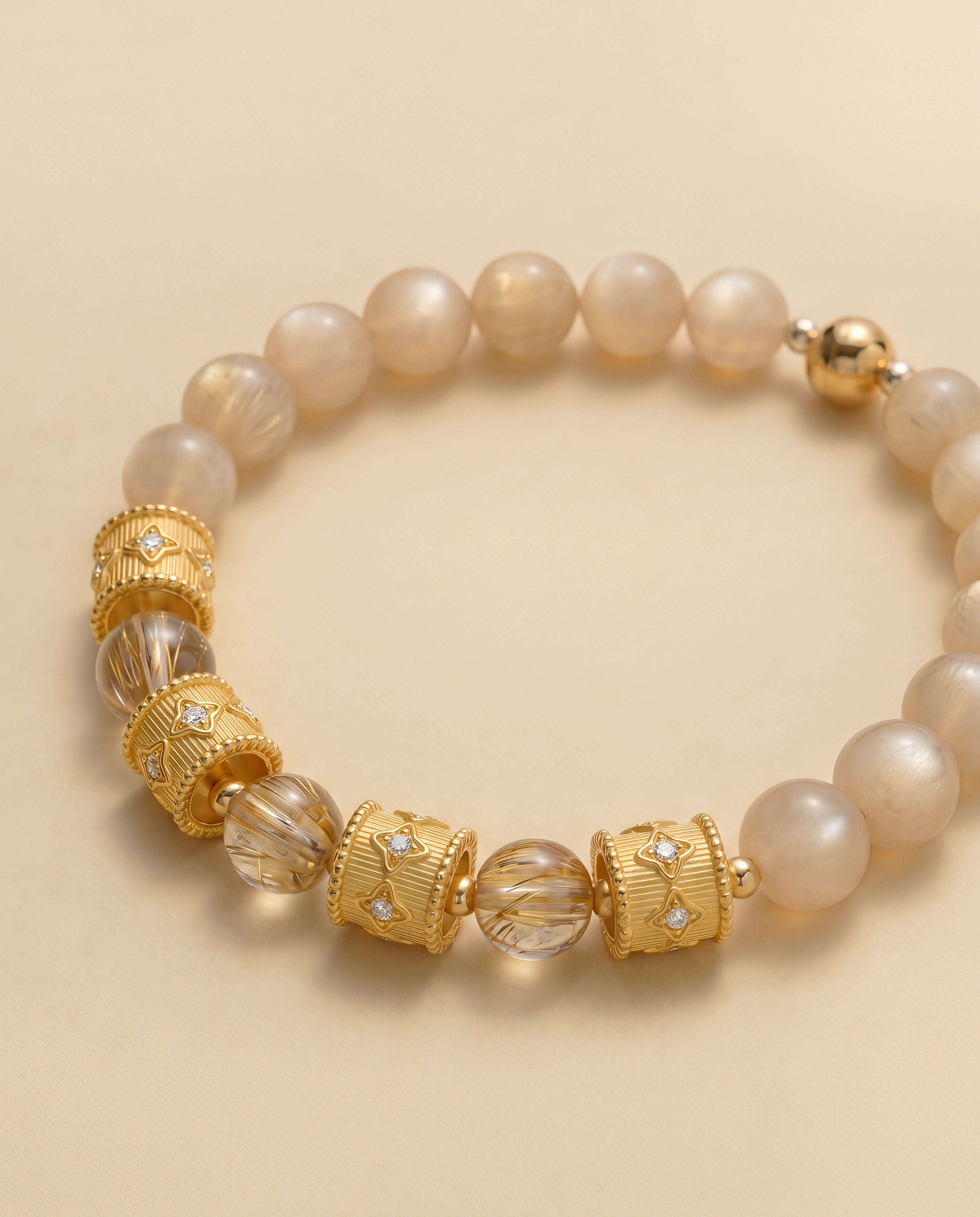 Aurelia Crownlight Natural Crystal Gift Bracelet