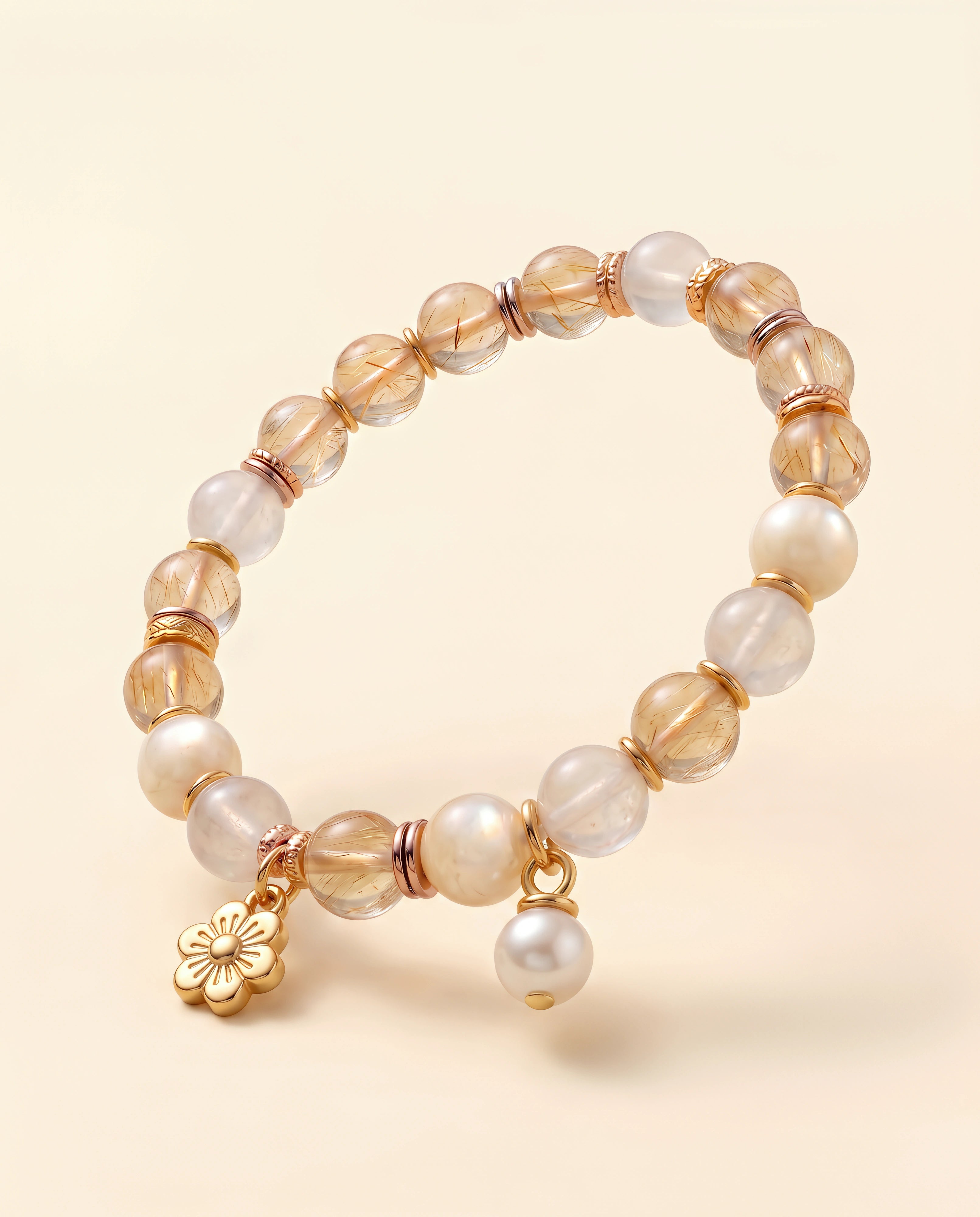 Aurelia Golden Blossom Bracelet