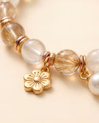 Aurelia Golden Blossom Bracelet