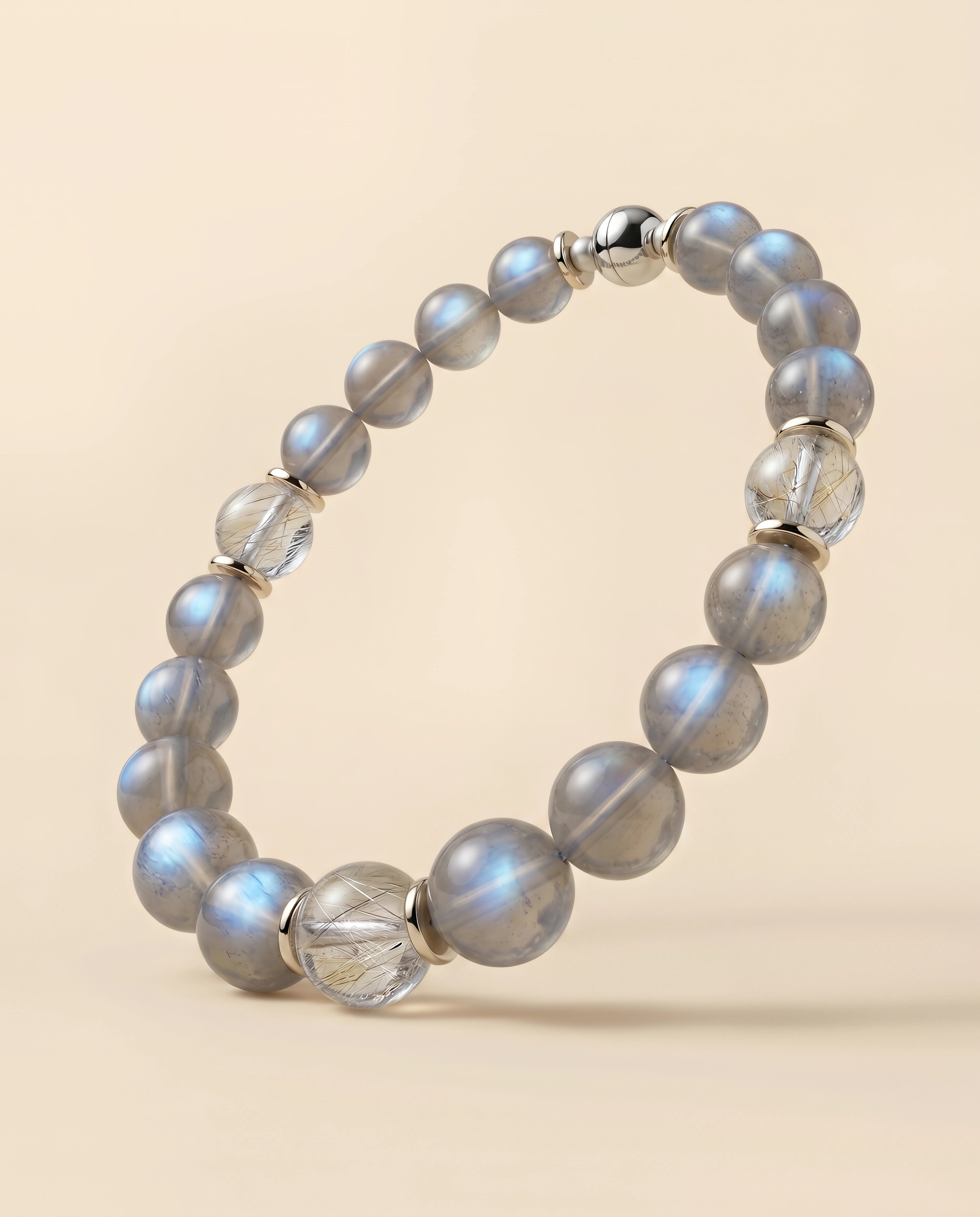 Lunelle Moonveil Natural Crystal Gift Bracelet