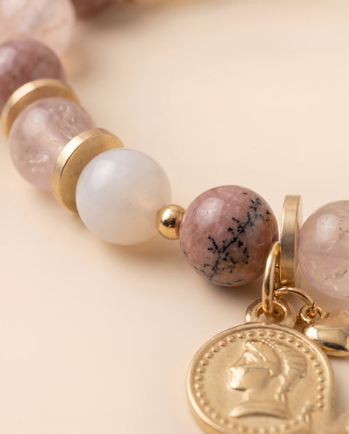 Amora Golden Keepsake Bracelet