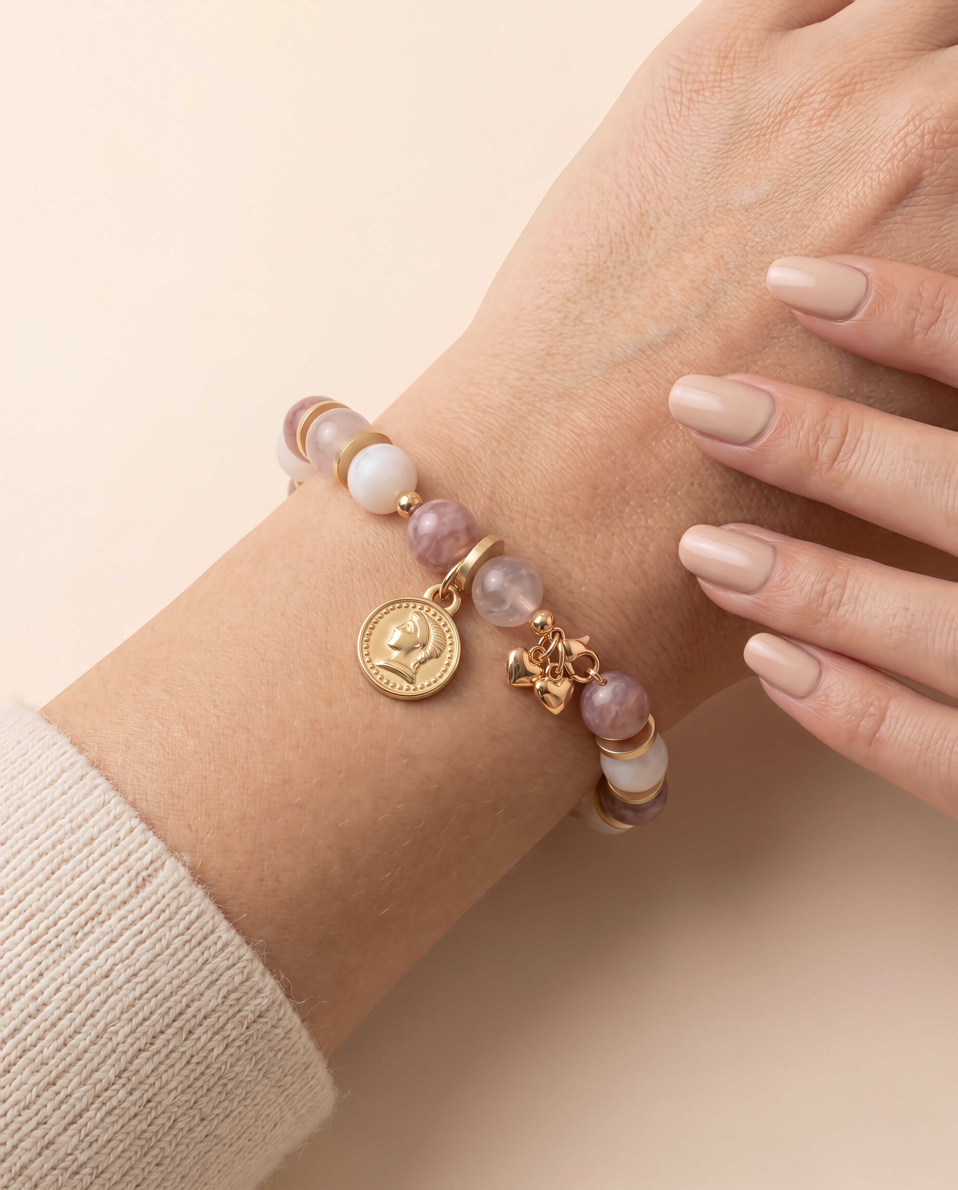 Amora Golden Keepsake Bracelet