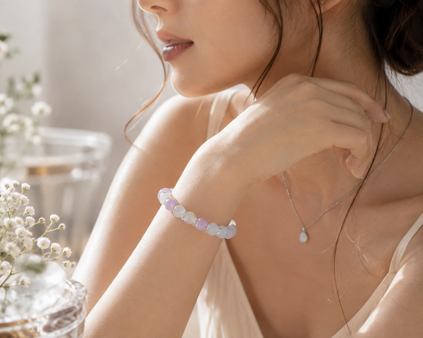 Lunelle Moonlit Lavender Bracelet
