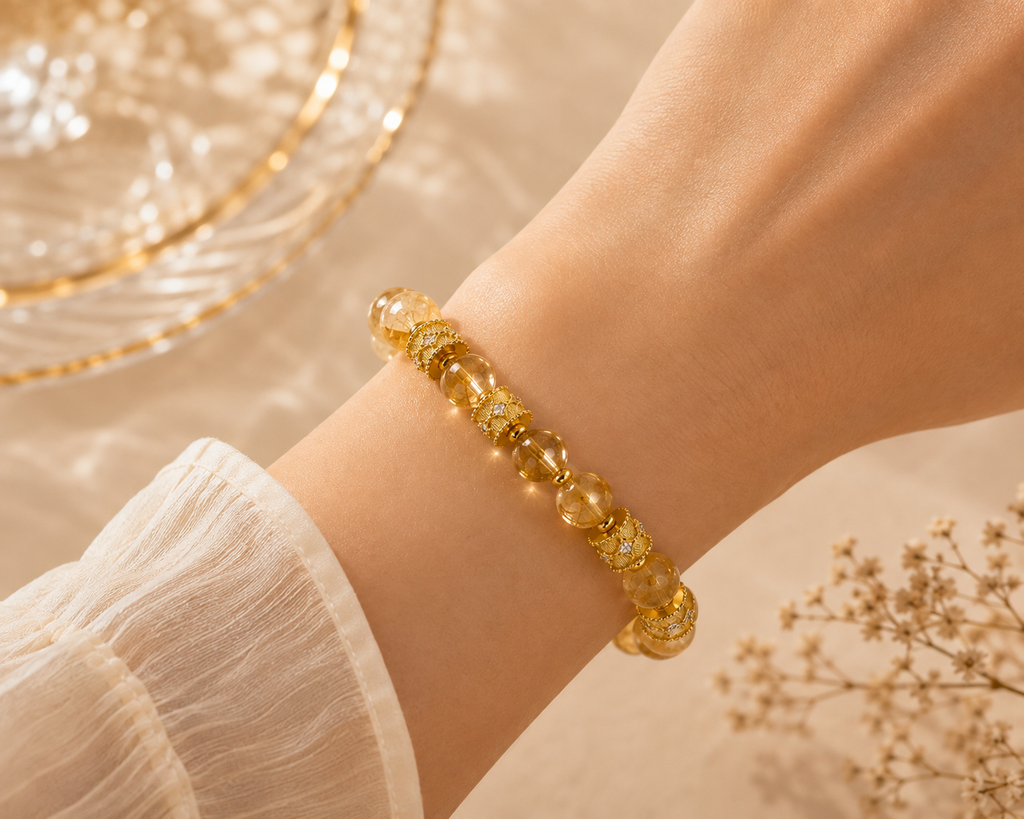 Pulsera de regalo de cristal natural Aurelia Crownlight