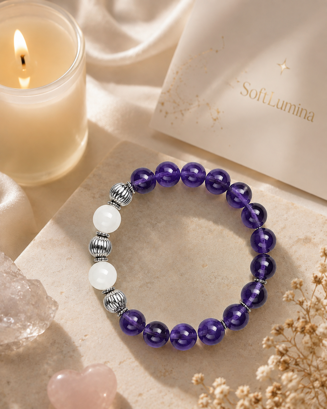 Pulsera Bendición Luna Azul Lunelle