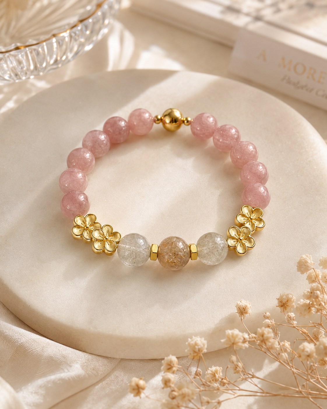 Pulsera Solara Luz Floreciente