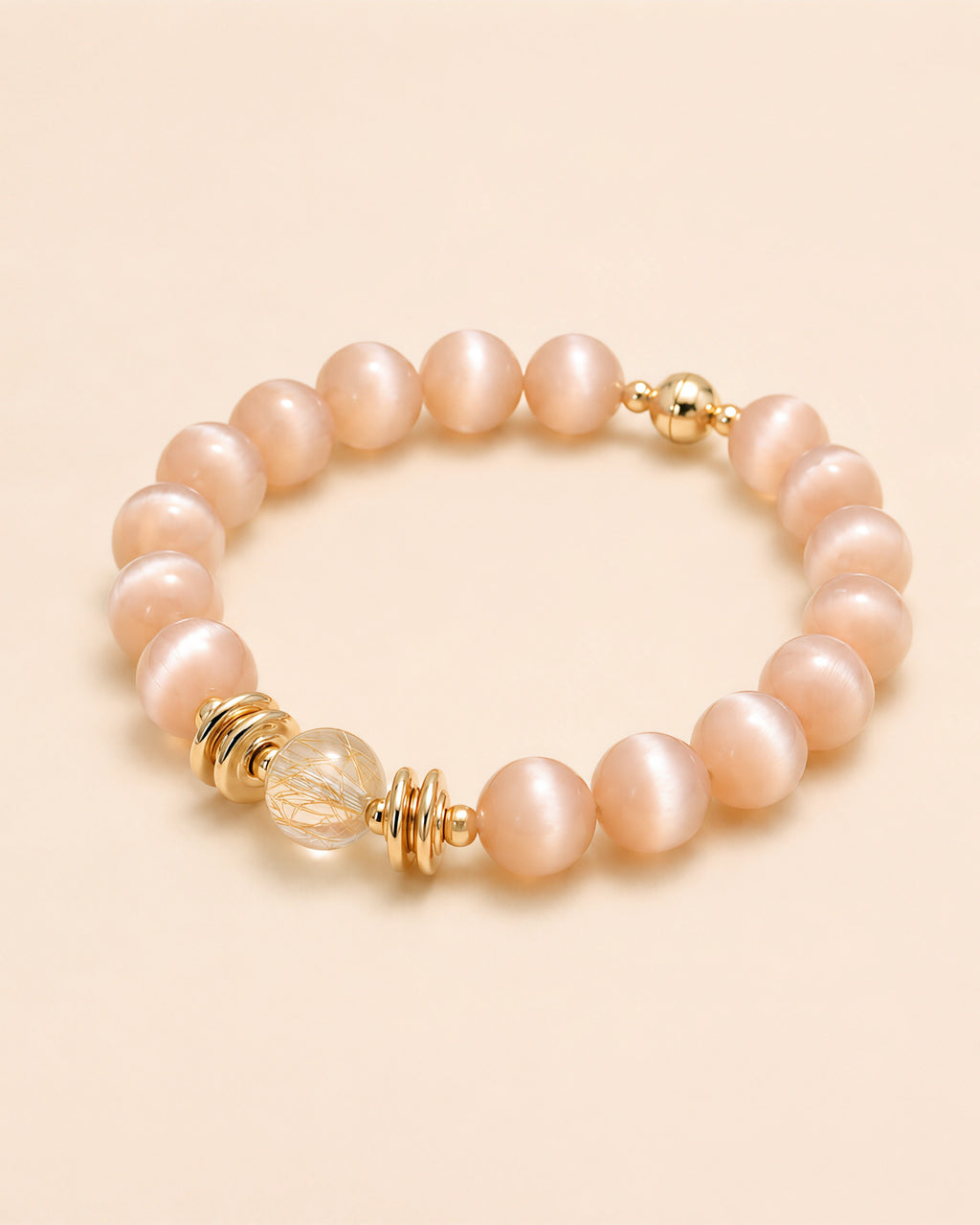 Solara Peach Radiance Bracelet