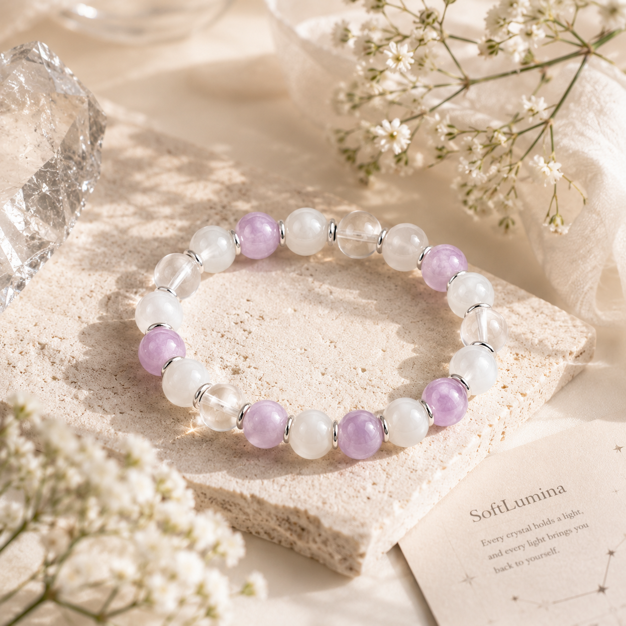 Lunelle Moonlit Lavender Bracelet