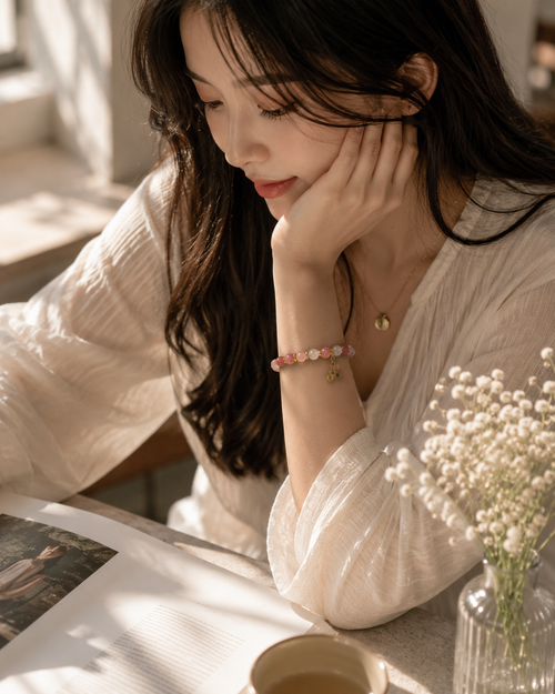 Amora Golden Keepsake Bracelet