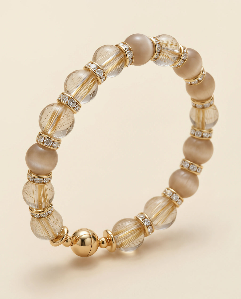 Solara Golden Aura Bracelet