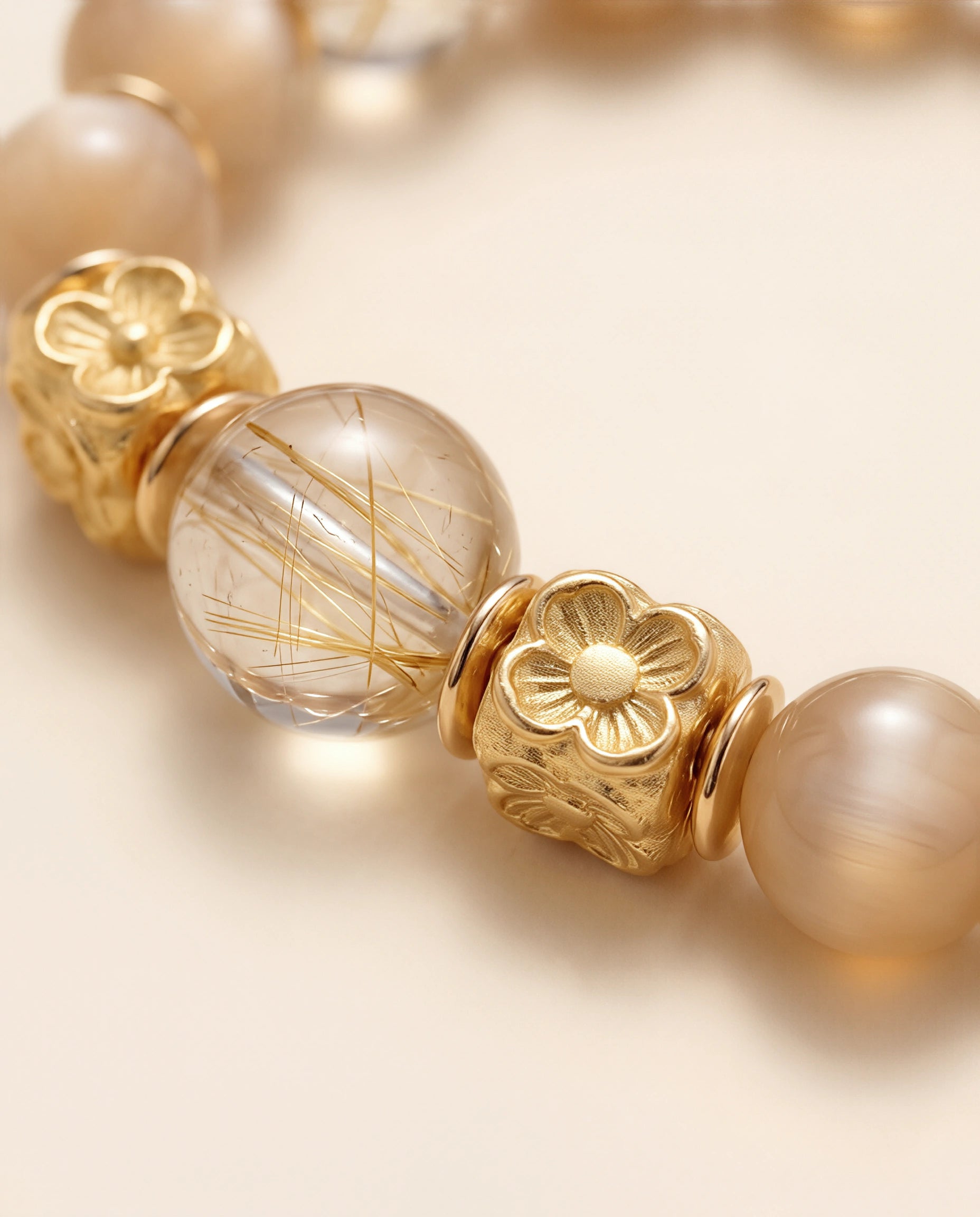 Solara Golden Bloom Bracelet