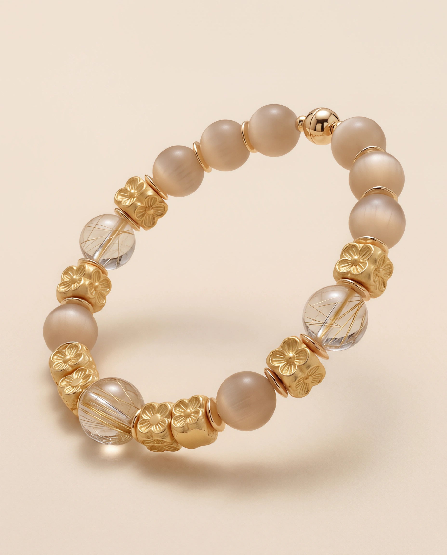 Solara Golden Bloom Bracelet